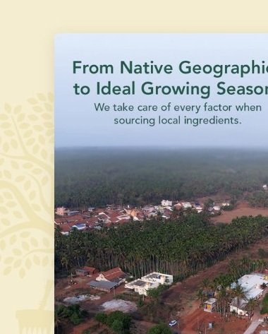 Native village aerial view